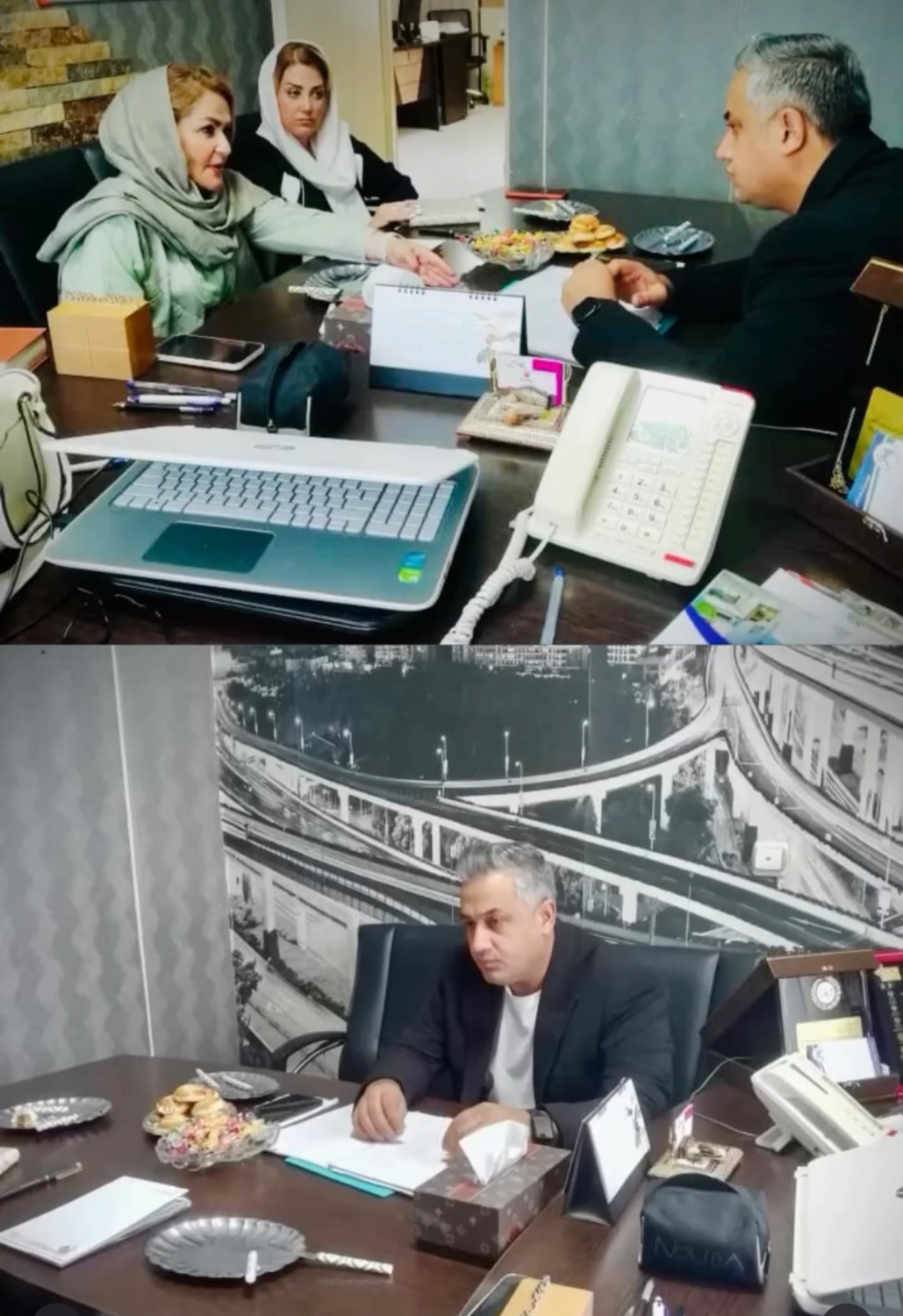 ‎‎ “جلسه ای با جناب آقای مهندس لواسانی”